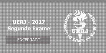 Imagem para o Concurso UERJ - 2017 - Vestibular - Segundo Exame