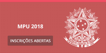 Imagem para o Concurso MPU - 2018