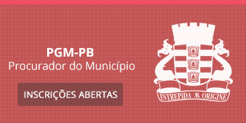 Imagem para o Concurso PGM - João Pessoa - PB - 2018 - Procurador do Município